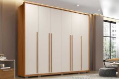 Guarda Roupa Casal 6 Portas e 6 Gavetas Milanus Caemmun