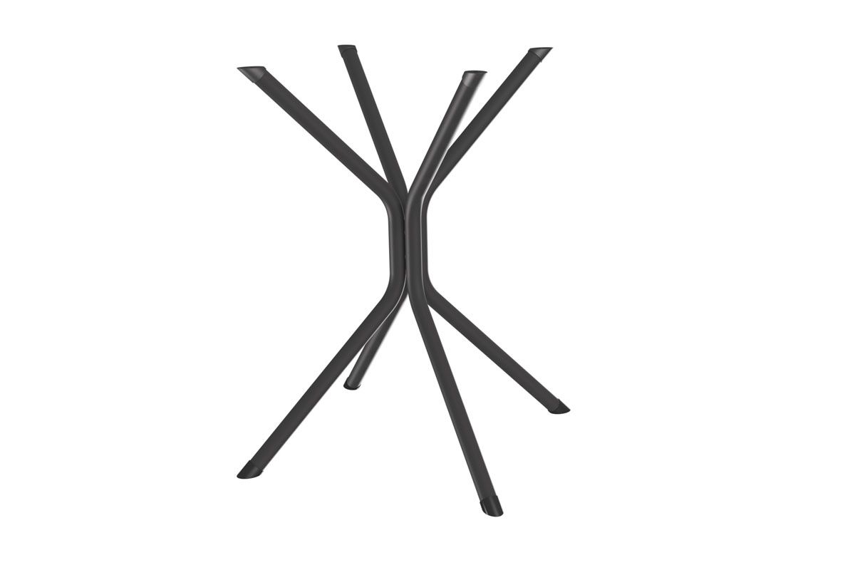 Base Mesa de Jantar Base Creta M088 Aço s/ Tampo Cromada Kappesberg