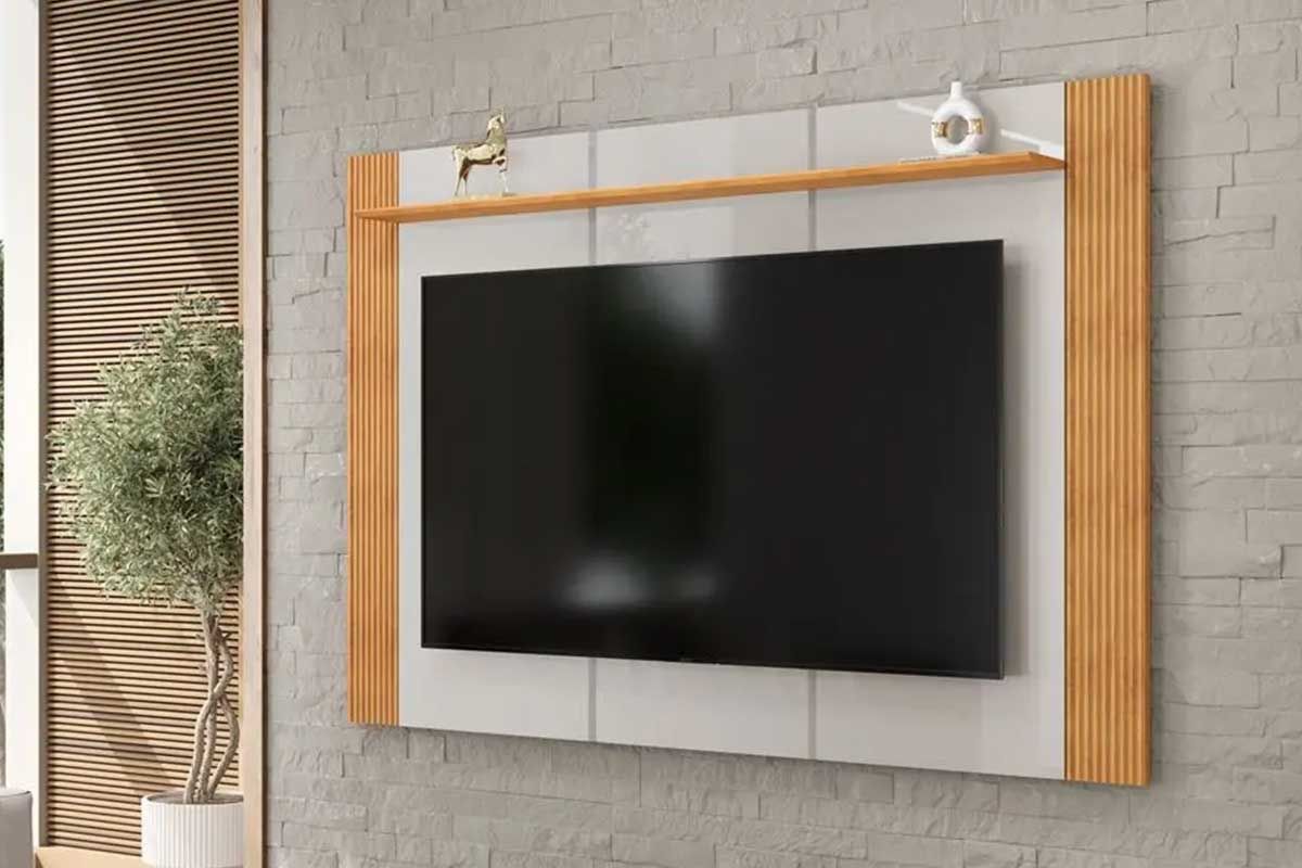 Painel Home p/ TV até 75 Pol Helo DJ Móveis