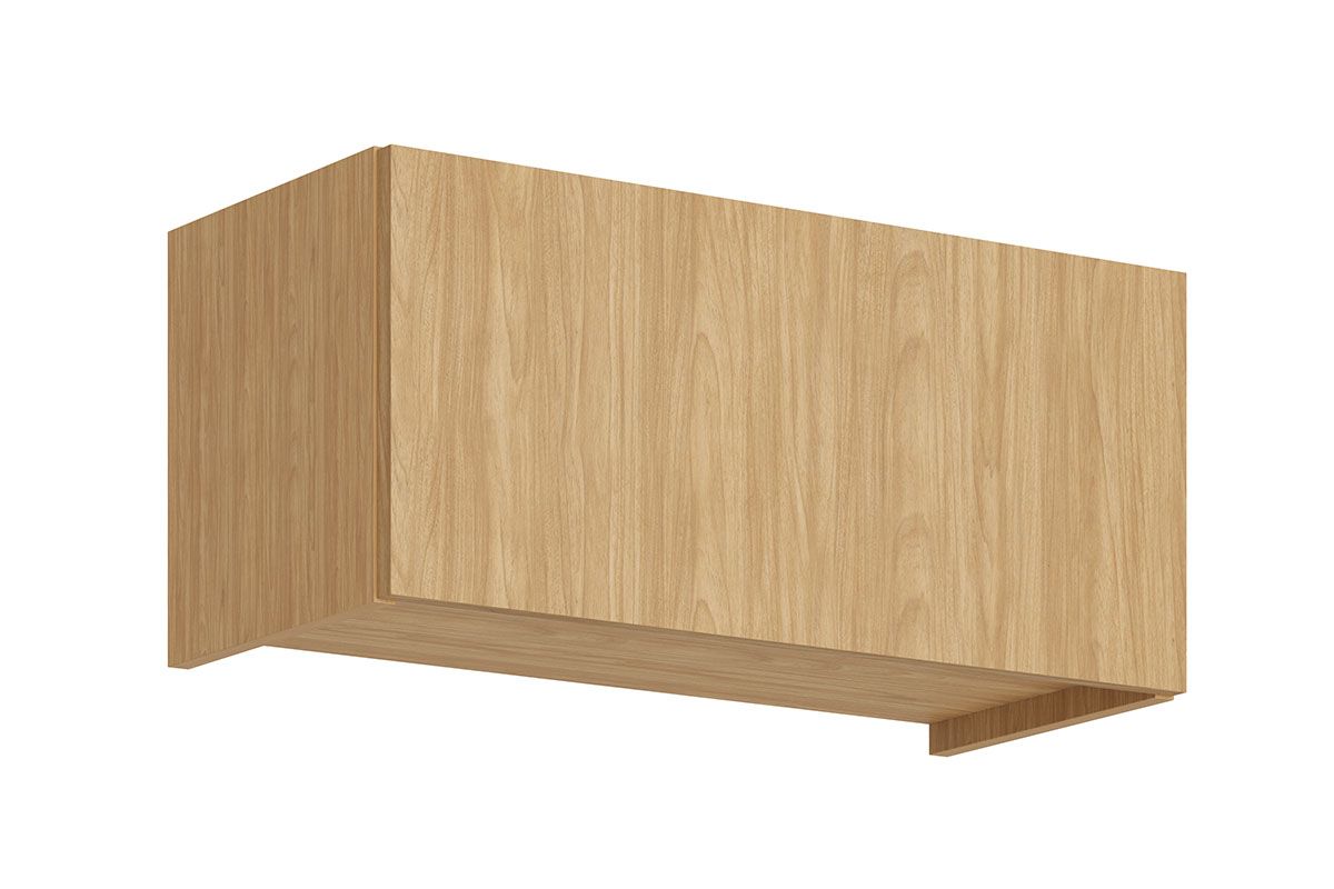 Armário Aéreo Cozinha Movelbento Rebeca c/1 Porta 70cm Mel