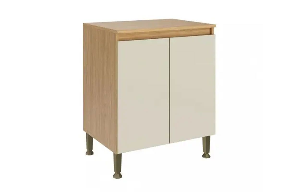 Balcão Cozinha Movelbento Rebeca c/2 Portas 80cm