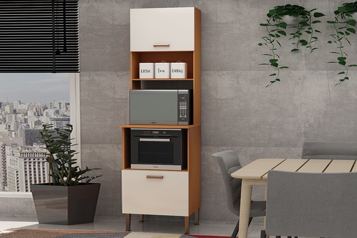 Paneleiro Cozinha Genialflex Essência c/2 Portas 60cm