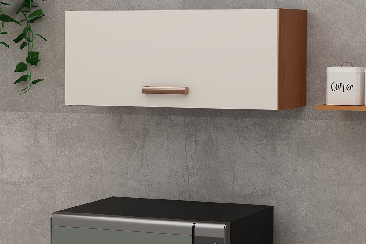 Armário Aéreo Cozinha Genialflex Essência c/1 Porta Basculante 70cm