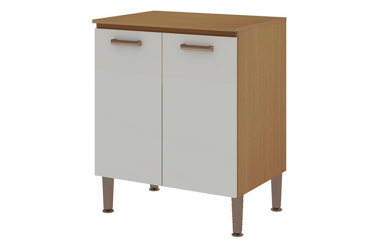 Balcão Cozinha Genialflex c/Tampo Essência c/2 Portas 70cm