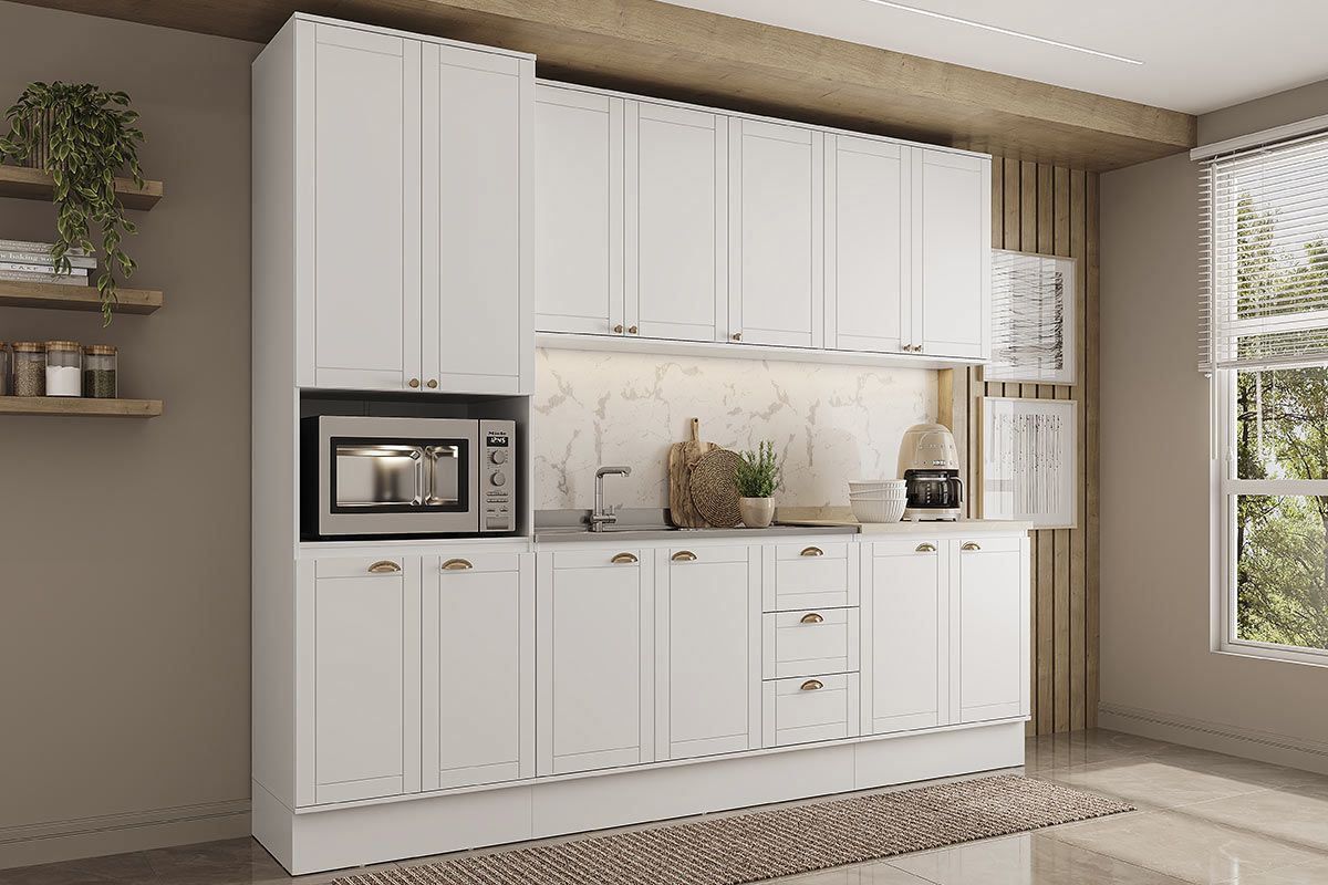 Cozinha Completa Carraro 5 Peças Bella C5P119