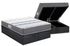 Cama Box Baú Filhão +Colchão Ortopédico Timeless Herval