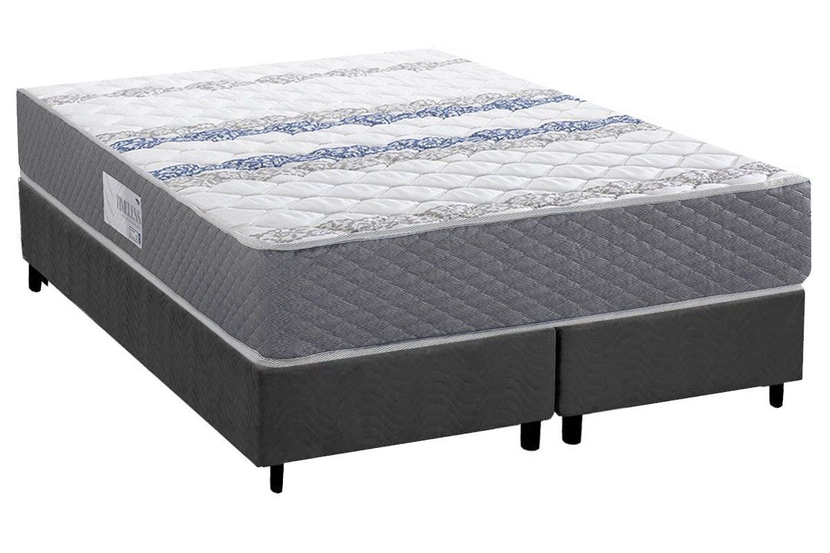 Cama Box CRC +Colchão Ortopédico Timeless Herval