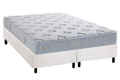 Cama Box Filhão +Colchão Molas Premium Herval