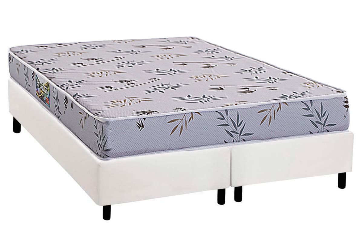 Cama Box CRC +Colchão Espuma D28 St Louis Herval