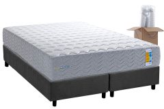 Cama Box Filhão +Colchão Molas Bumpcore Herval