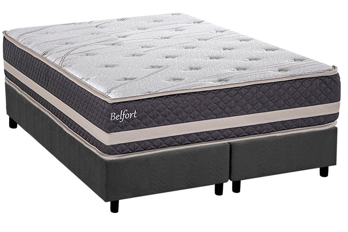 Cama Box CRC +Colchão Ortopédico Belfort Herval