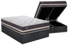 Cama Box Baú Filhão +Colchão Ortopédico Belfort Herval