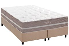 Cama Box Filhão +Colchão Molas Livorno Herval