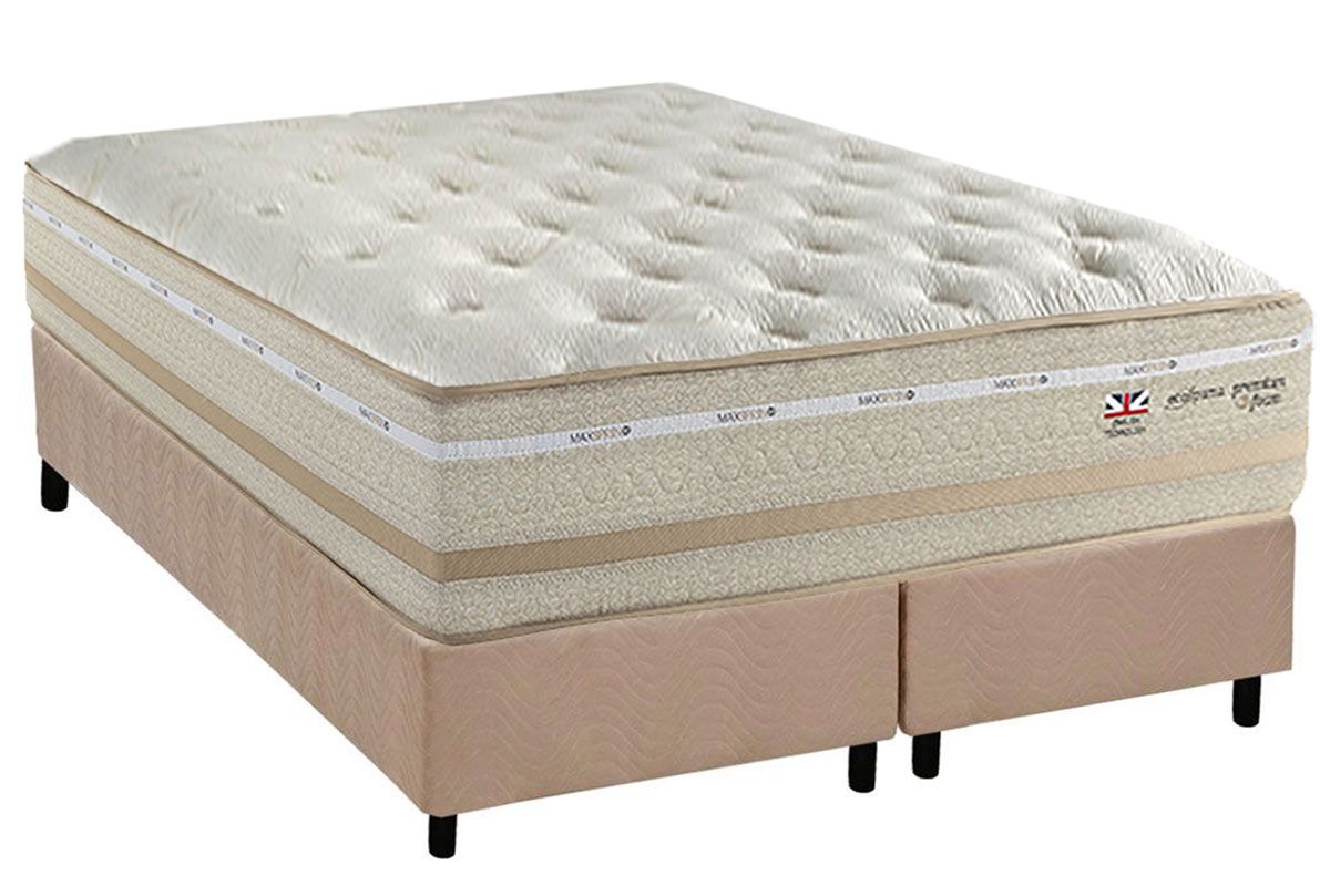 Cama Box CRC +Colchão Molas C1626 Herval