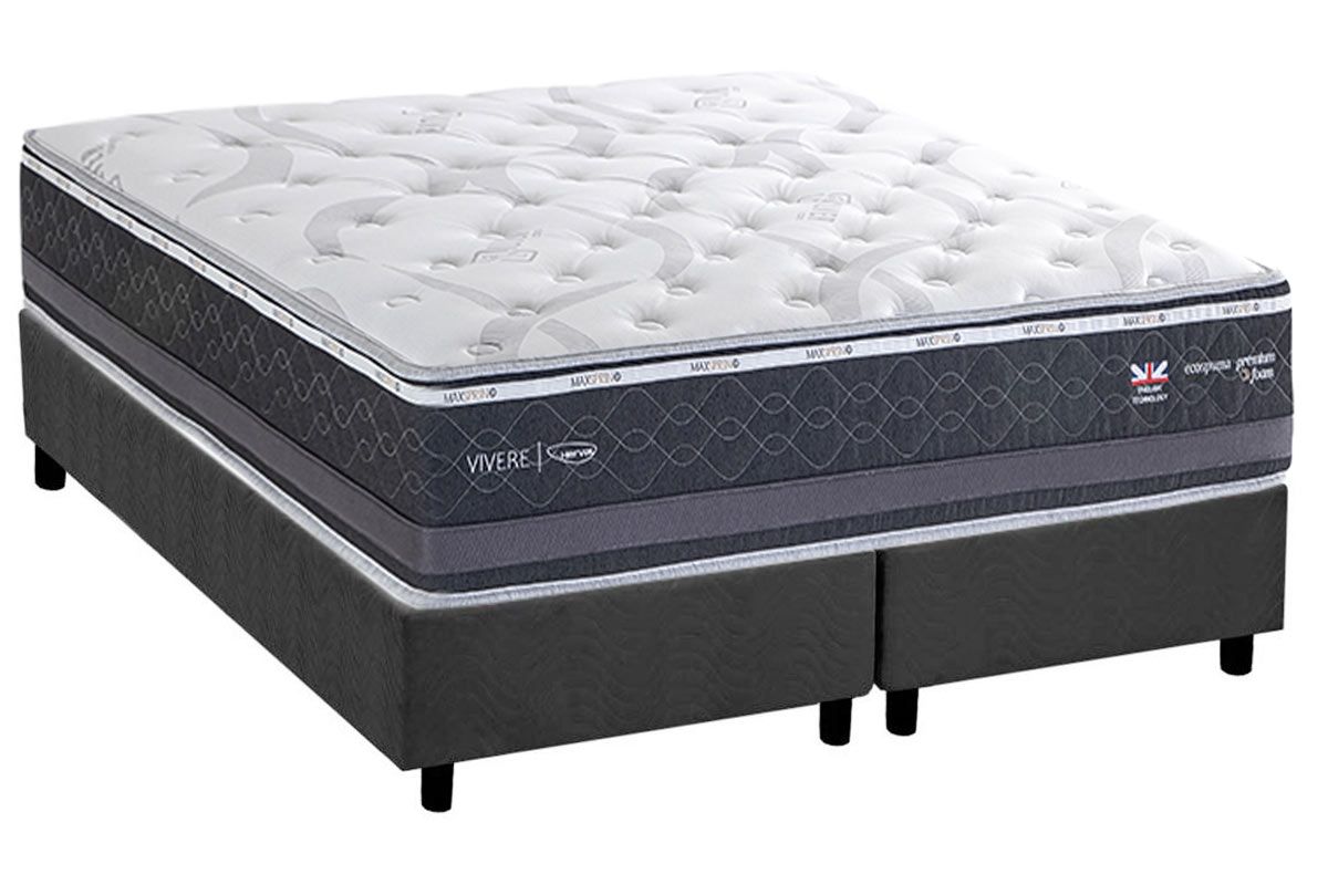 Cama Box CRC +Colchão Molas C1783 Herval
