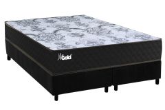 Cama Box Filhão +Colchão Molas Life Gold Paropas