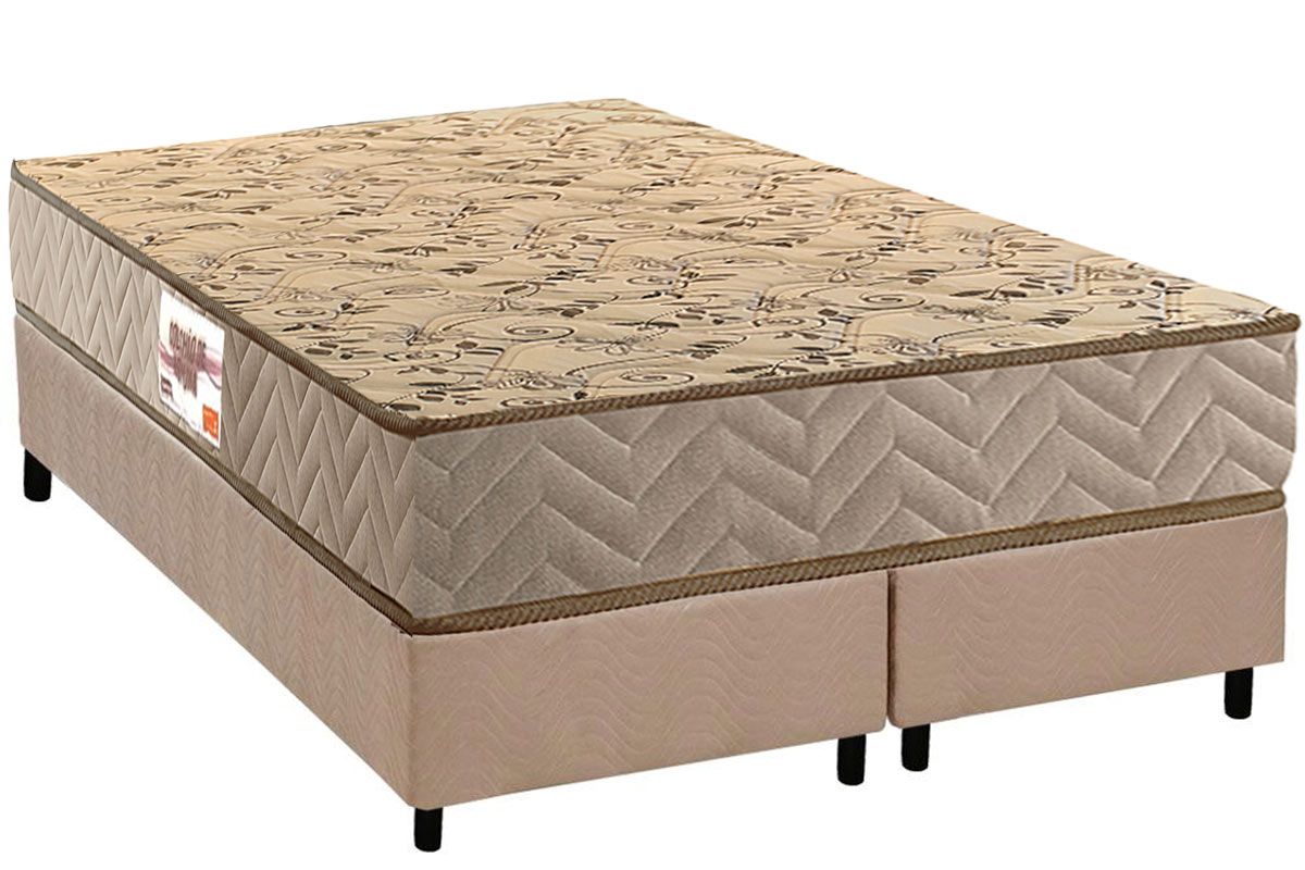Cama Box CRC +Colchão Ortopédico Royalle Paropas