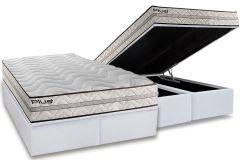 Cama Box Baú Filhão +Colchão D33 Pasquale Paropas