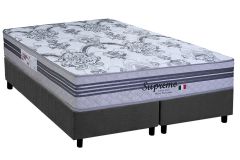 Cama Box Filhão +Colchão Molas Supremo Paropas