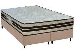 Cama Box Filhão +Colchão Ortopédico Confort Paropas