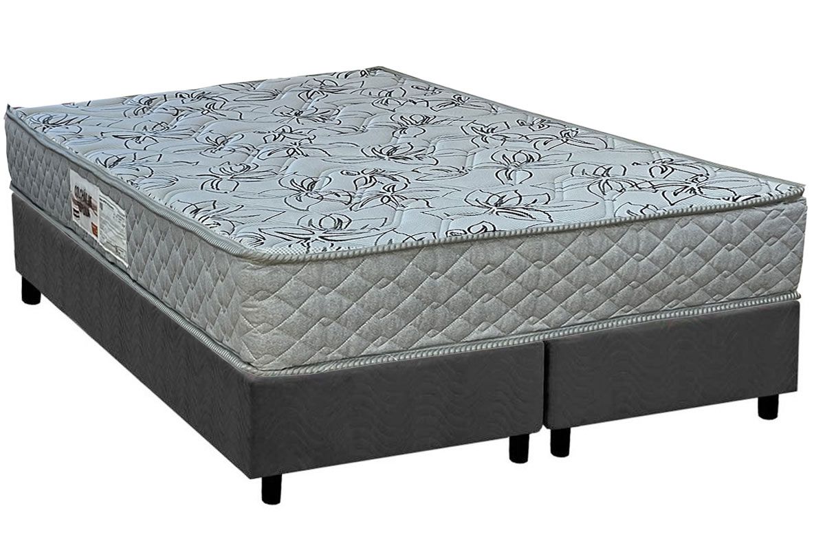 Cama Box CRC +Colchão Ortopédico Fanton Paropas