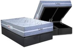 Cama Box Baú Filhão +Colchão Molas Like Paropas