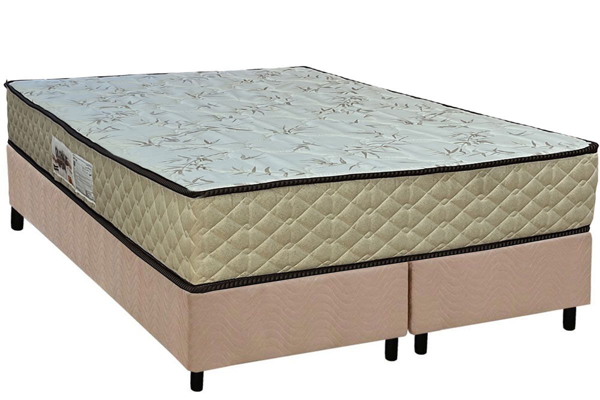 Cama Box CRC +Colchão Ortopédico Sofistic Paropas