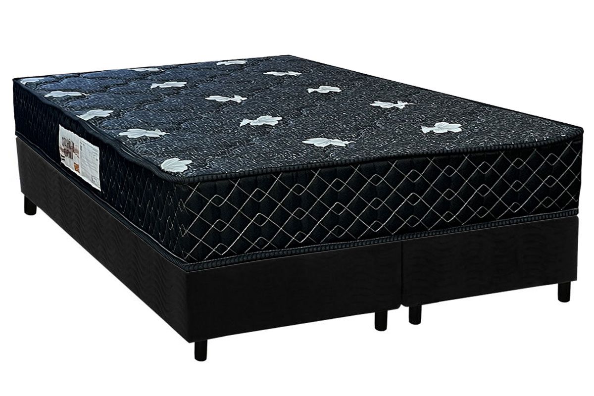 Cama Box CRC +Colchão Ortopédico Sofistic Paropas