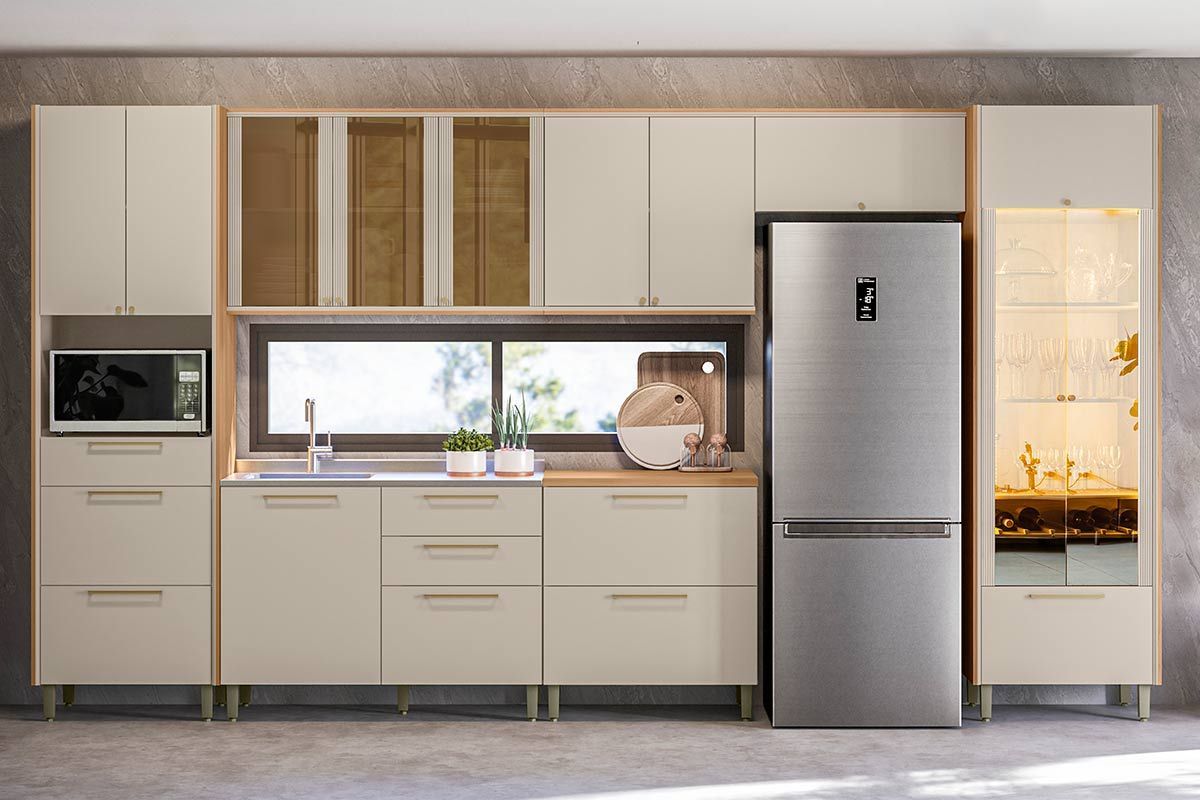 Cozinha Completa Linea Brasil 7 Peças Atena CP08