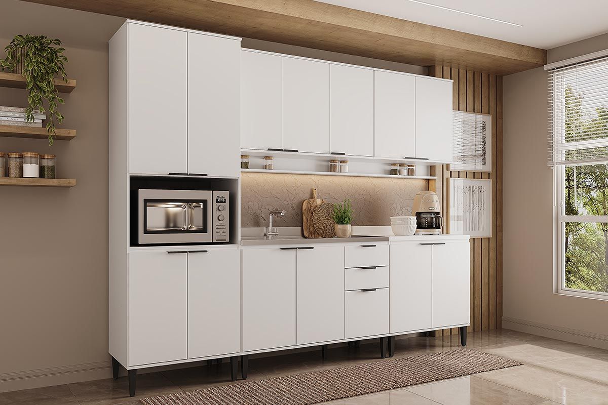 Cozinha Completa Carraro 5 Peças Alpha C5P129