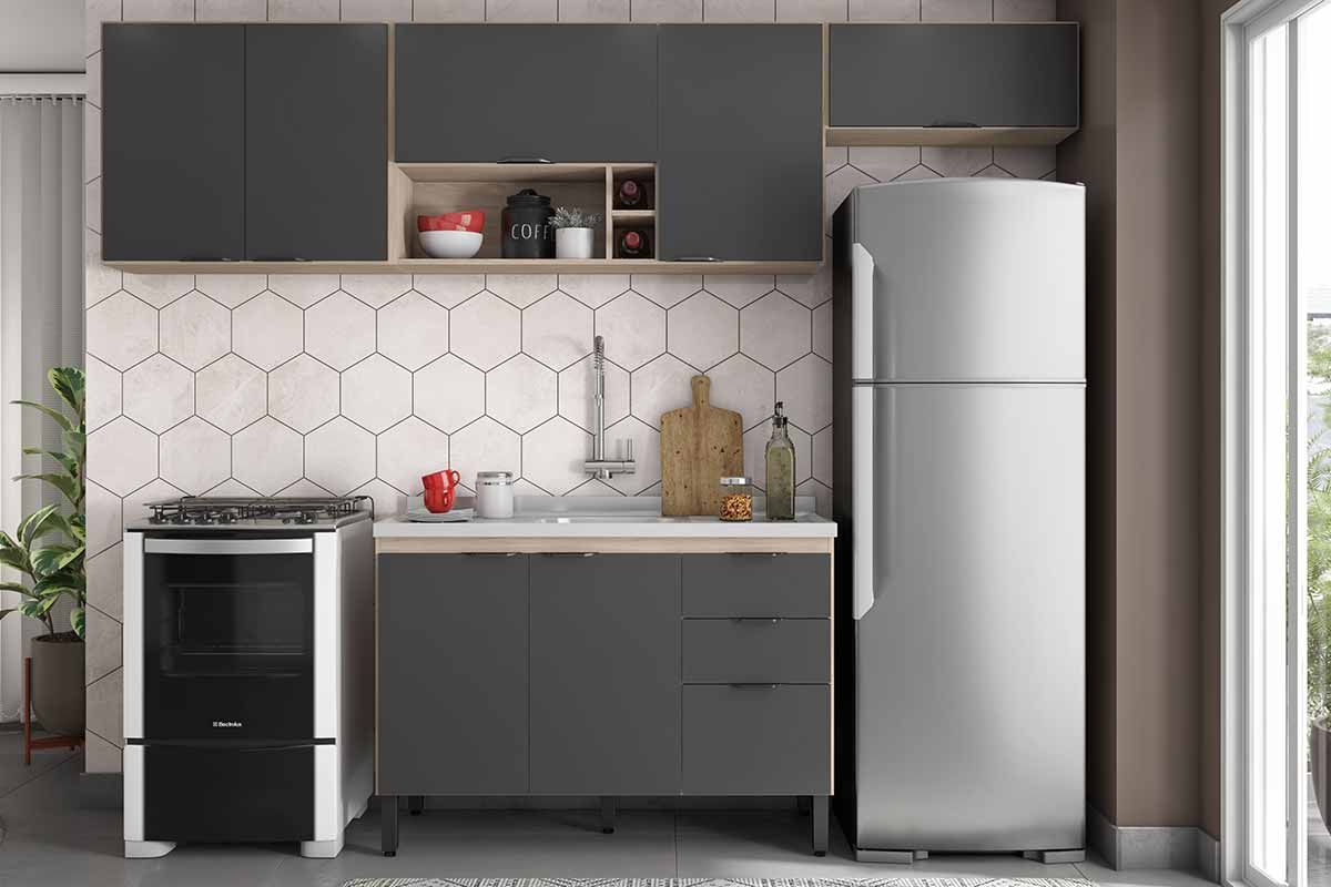 Cozinha Completa Demóbile 4 Peças Firenze C4P253
