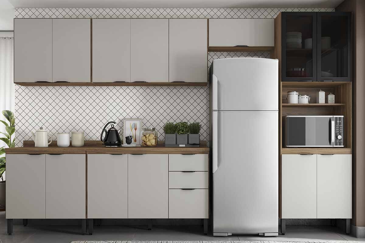 Cozinha Completa Demóbile 6 Peças Firenze C6P128