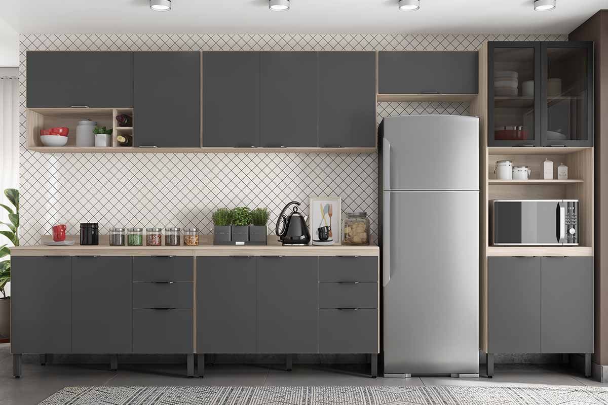 Cozinha Completa Demóbile 6 Peças Firenze C6P129