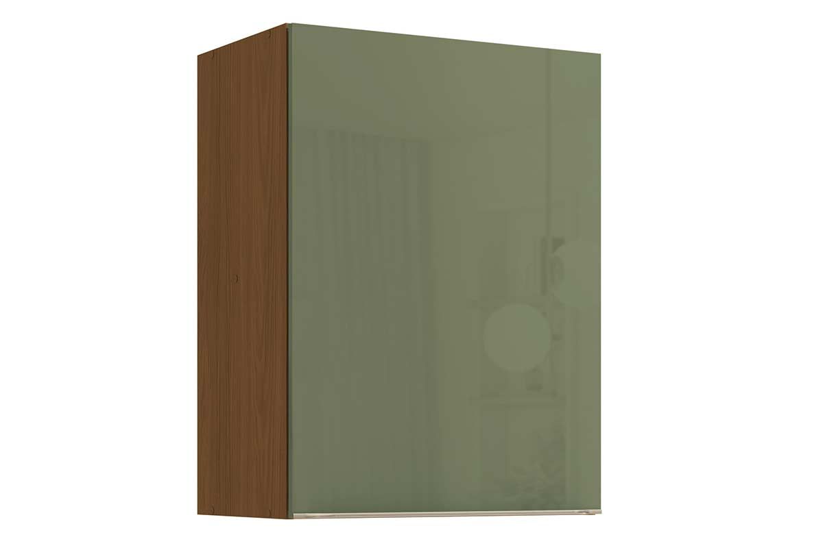Armário Aéreo Cozinha Kappesberg Vibra T643 c/1 Porta 60cm Canela/Grafite Lacca