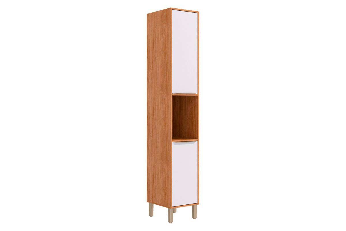 Paneleiro Cozinha MGM Brilhante c/2 Portas 37cm Cinamomo/Platina
