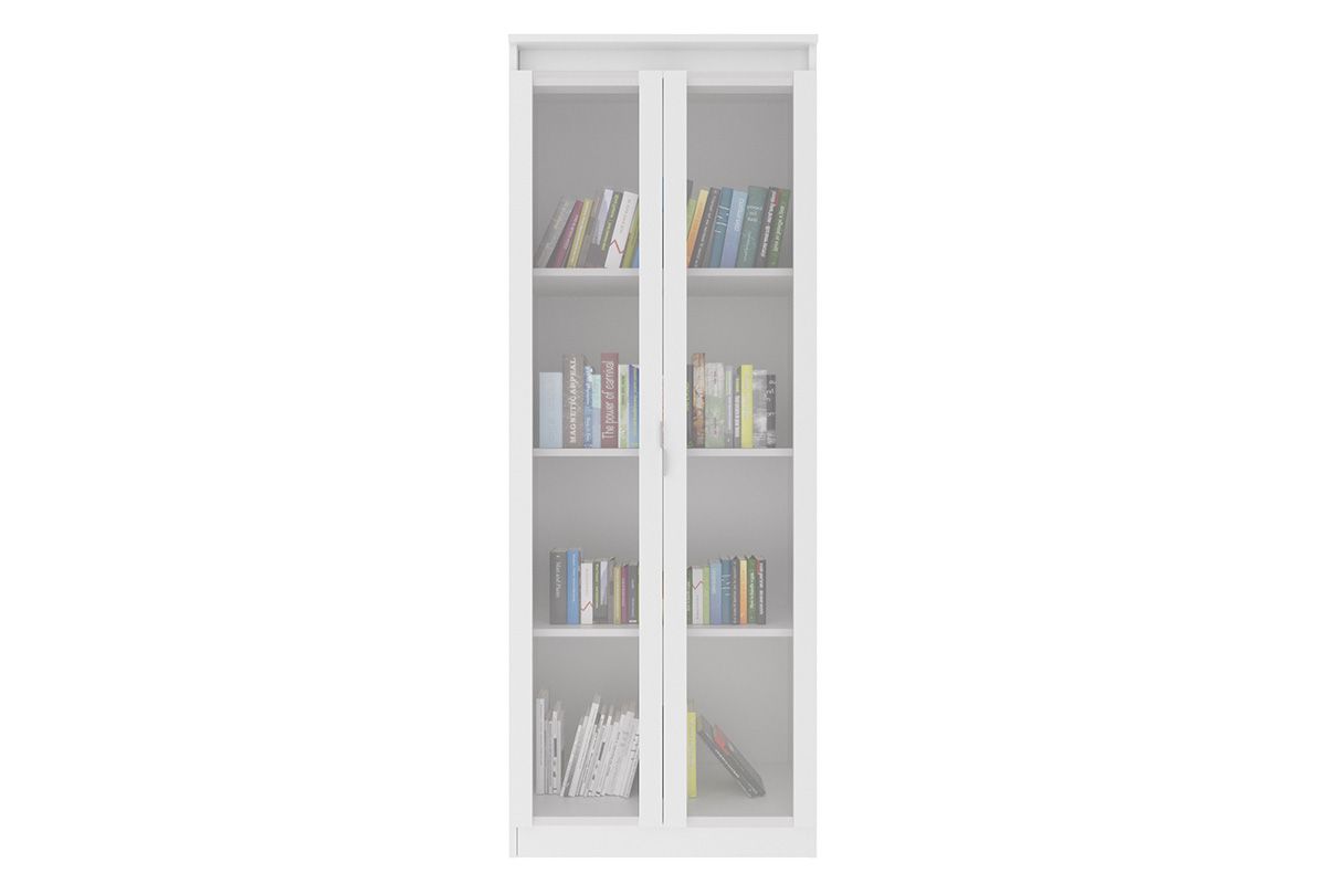 Armário Multiuso Lavanderia AM-3111 c/2 Portas c/Vidro Tecno Mobili