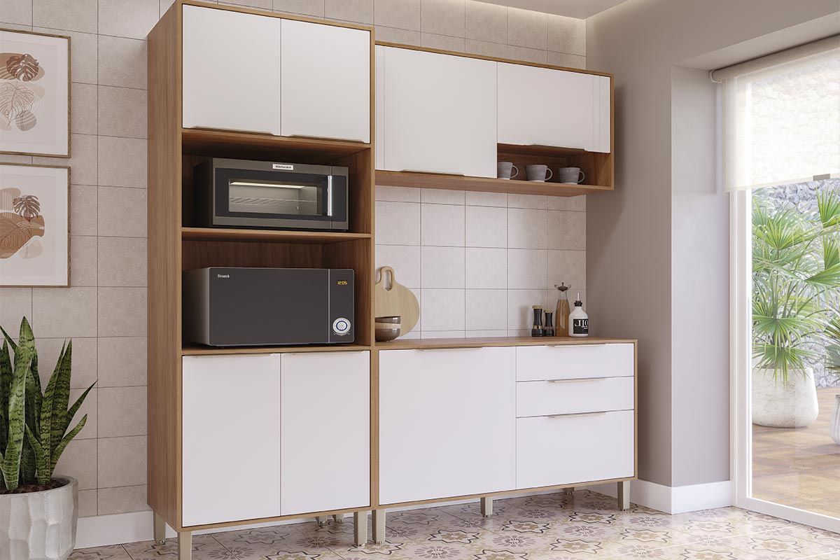 Cozinha Completa MGM 3 Peças Áurea C3P56