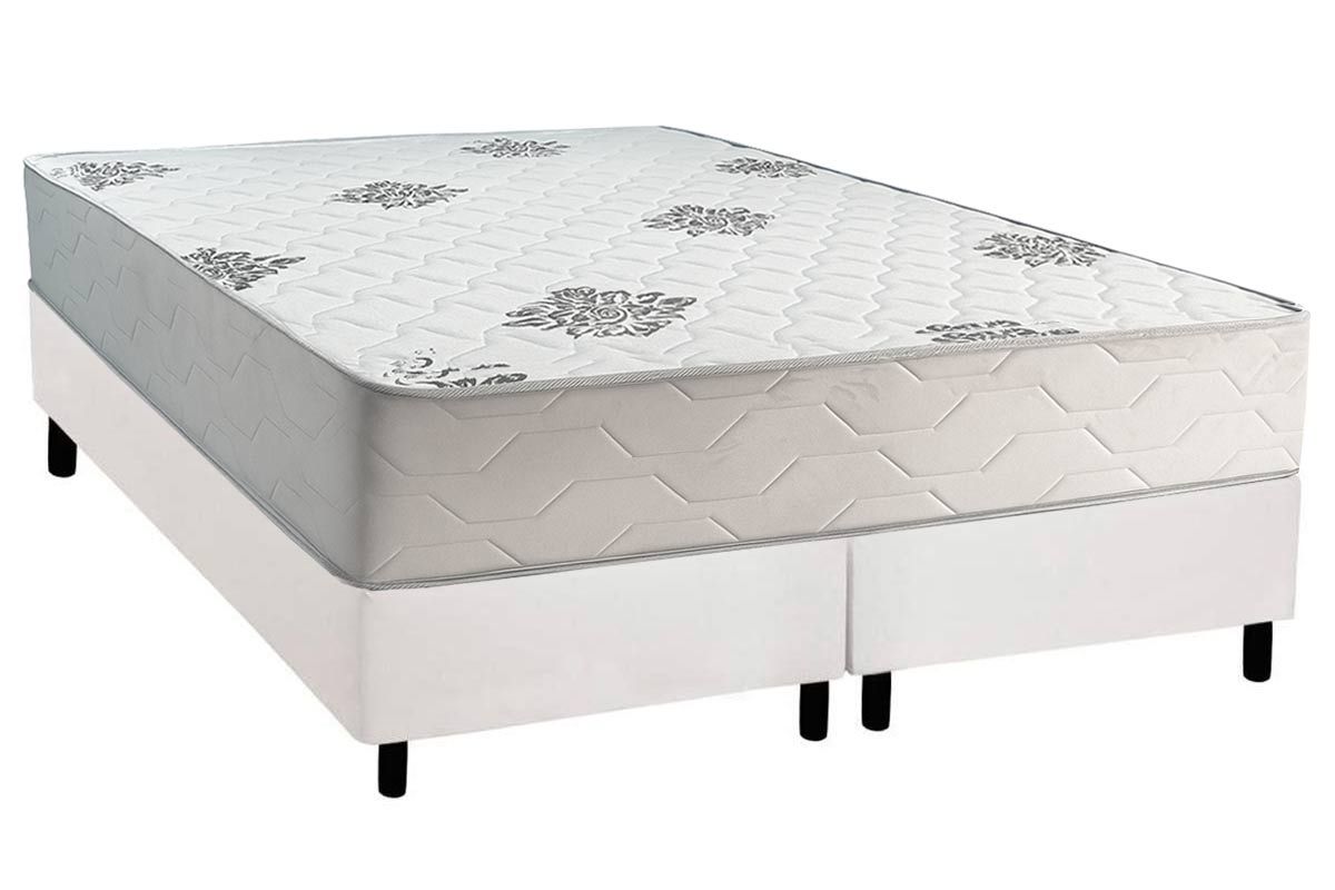 Cama Box Filhão +Colchão Ortopédico Comfort Inovaflex