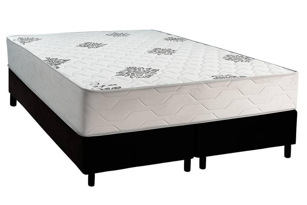 Cama Box Filhão +Colchão Ortopédico Comfort Inovaflex