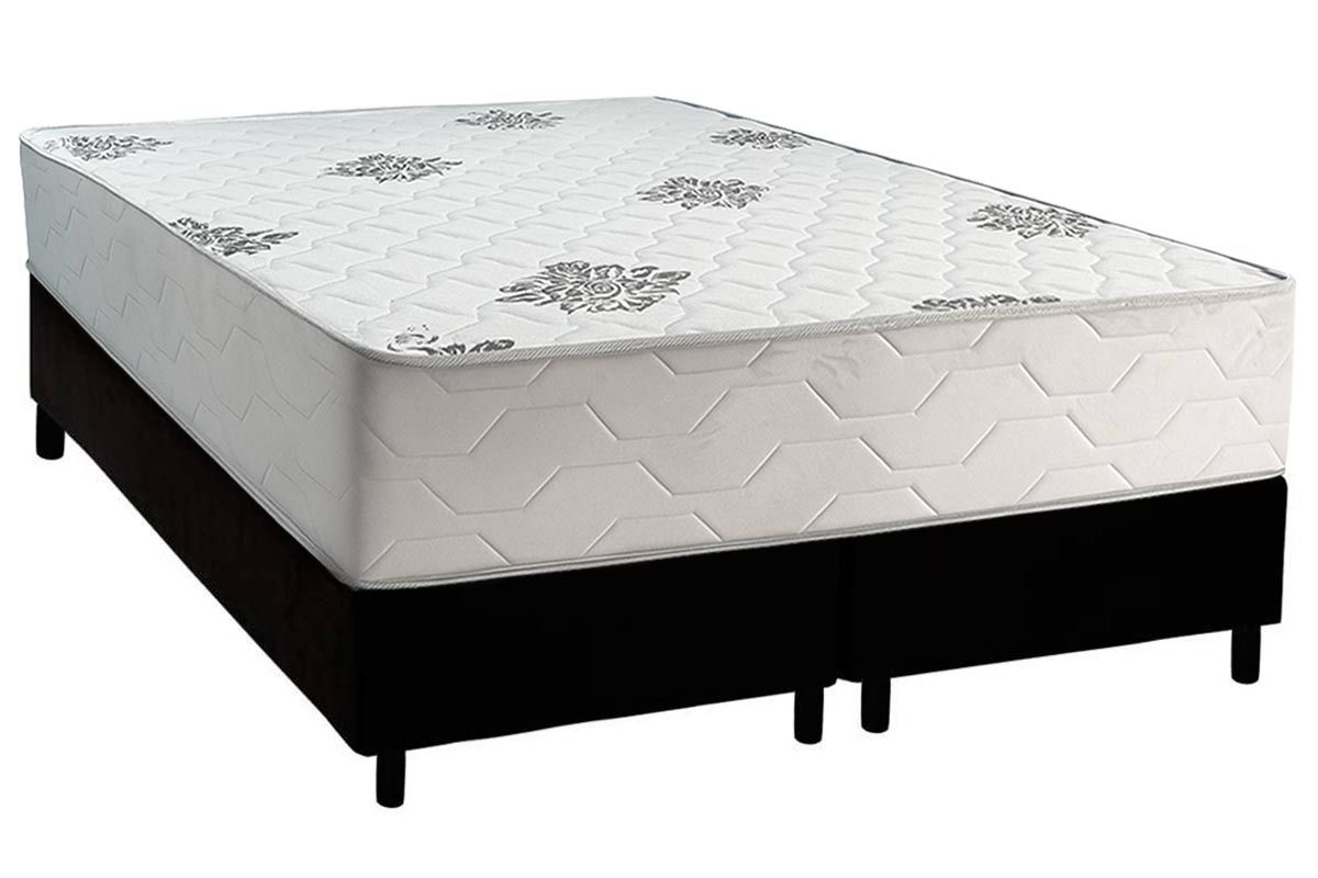 Cama Box CRC +Colchão Ortopédico Comfort Inovaflex