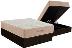 Cama Box Baú Filhão +Colchão Molas Supreme Inovaflex
