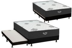 Cama Box c/Aux Filhão +Colchão Star Inovaflex