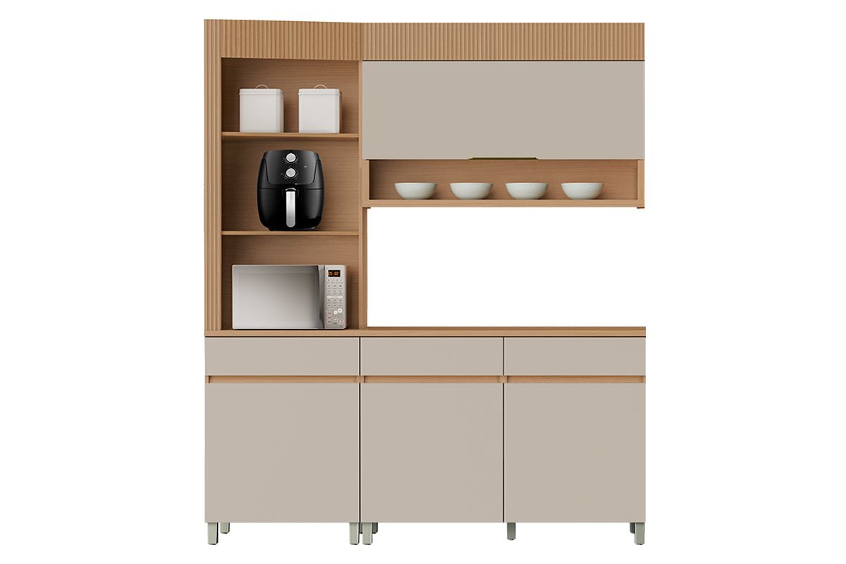 Cozinha Completa Nesher Realeza 3 Peças CZ105