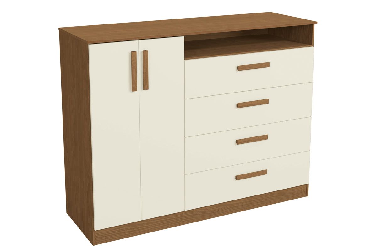 Cômoda CMD001 2 Portas 4 Gav Kappesberg