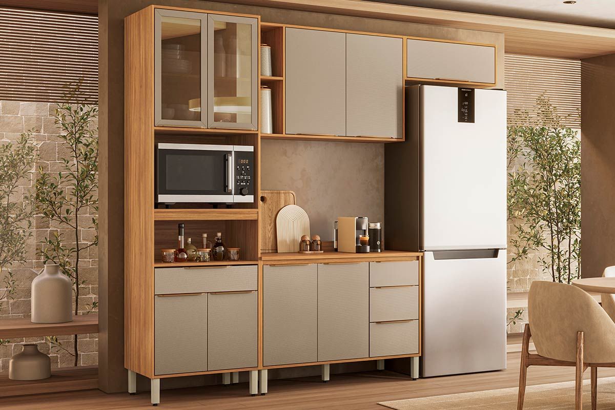 Cozinha Completa Demóbile 4 Peças Plena CZ300