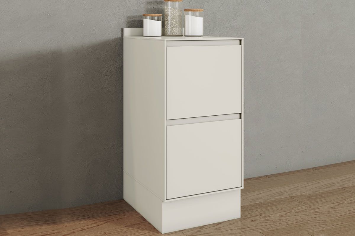 Balcão Cozinha Henn Fineze 2 Gavetas c/Tampo 40cm