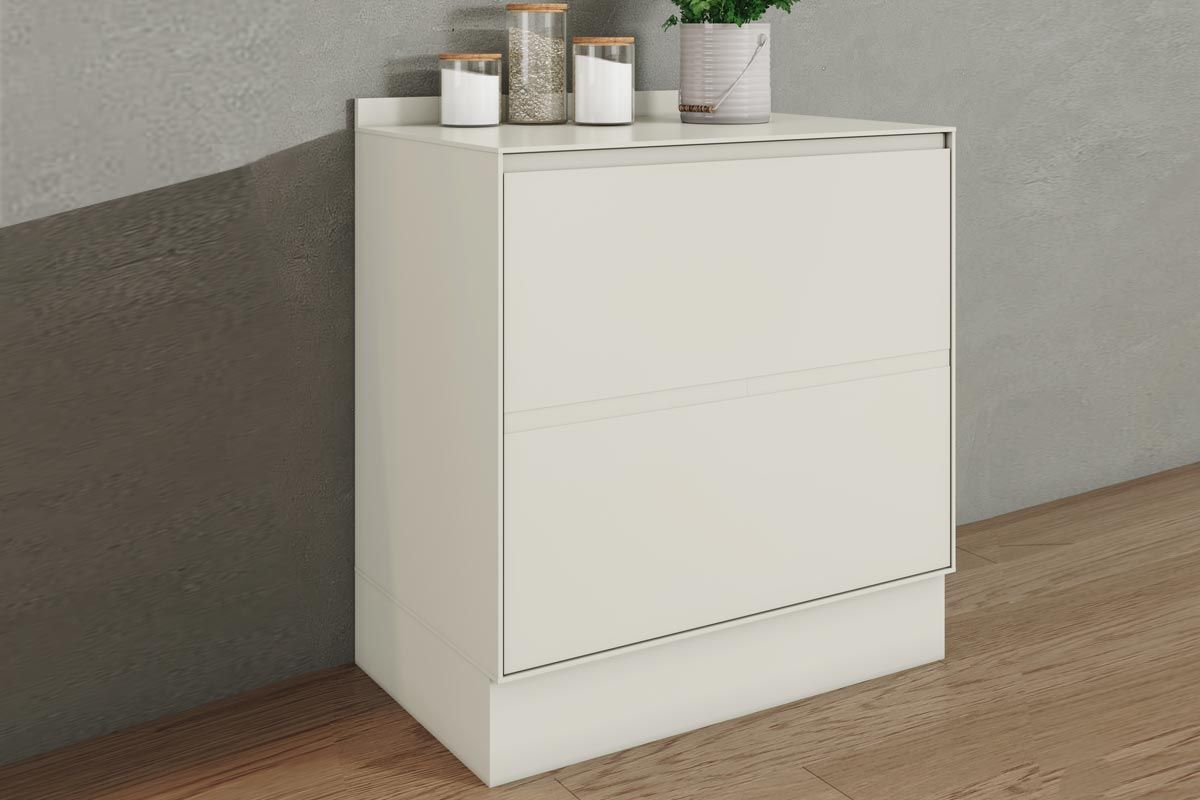 Balcão Cozinha Henn Fineze 2 Gavetas c/Tampo 80cm