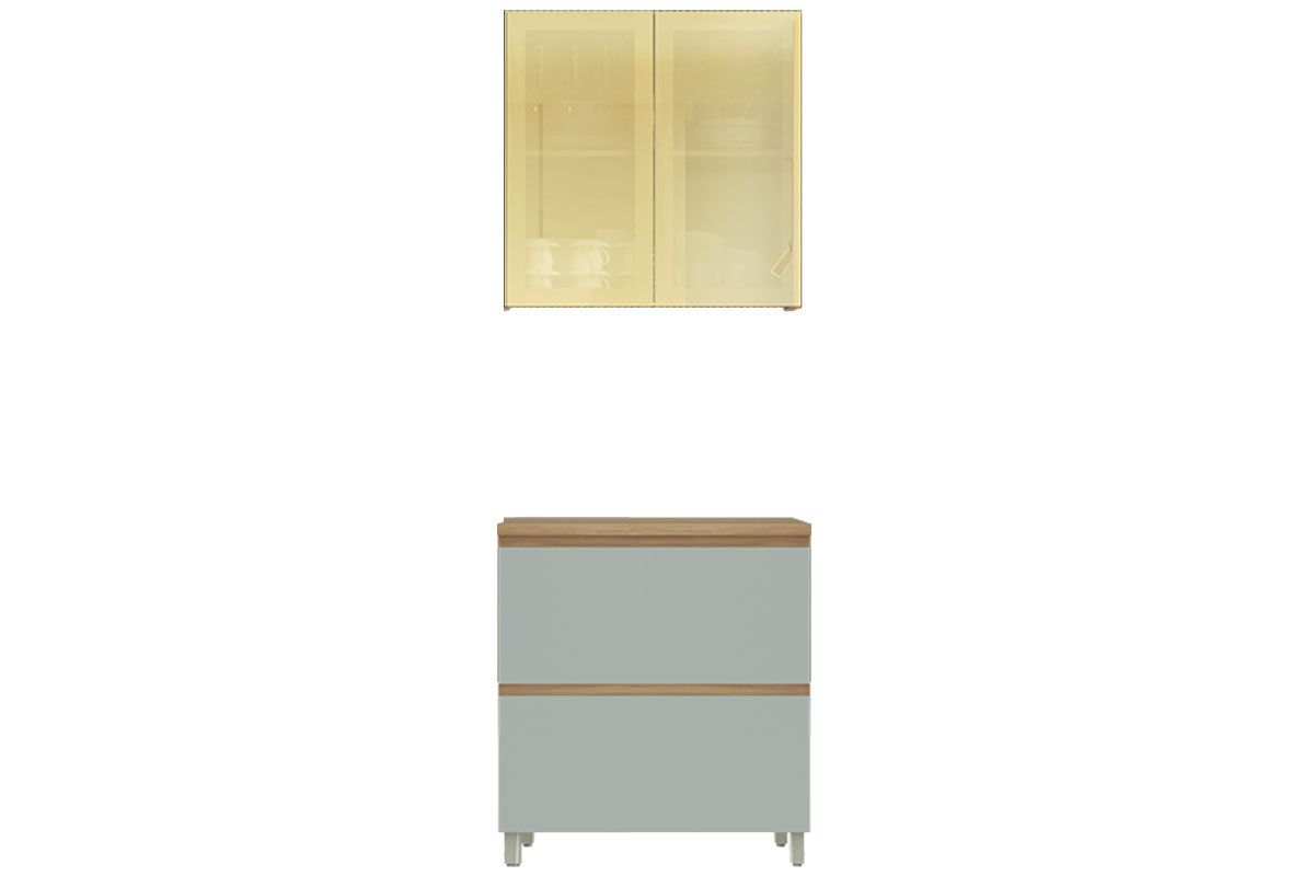 Cozinha Completa Nesher 2 Peças Rainha CZ424