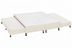 Cama Box c/2 Auxiliares Poli Clean Castor