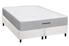 Cama Box Filhão +Colchão Molas Plenno Ortobom
